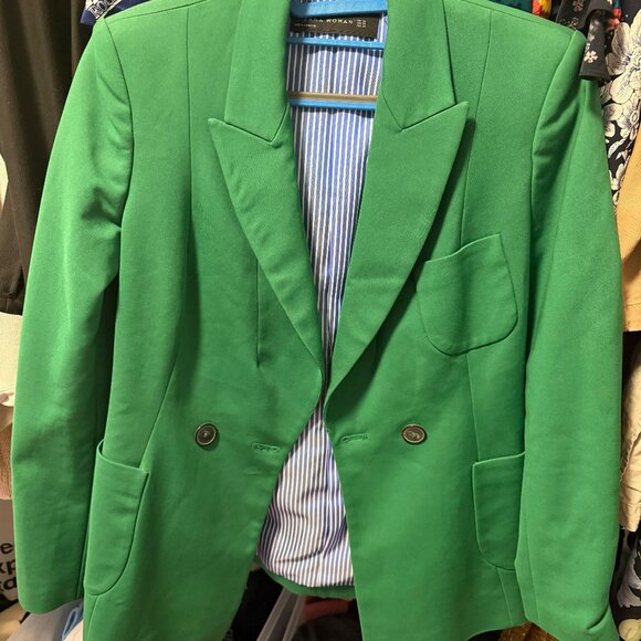 Zara Tops - Zara Women's Blazer - Green